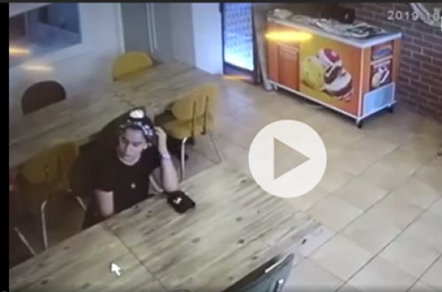 Qadın hesabı ödəməmək üçün görün nə etdi?