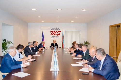 Azərbaycan Mətbuat Şurasının İdarə Heyətinin iclası keçirilib