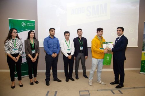 “AQRO SMM” layihəsinin bağlanış mərasimi keçirilib