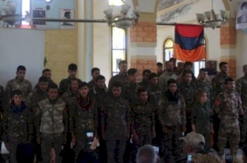 Ermənilərin dəstəklədiyi PKK və YPG onları belə təhqir etdi - Dini məbəd dağıdıldı və... - Video 