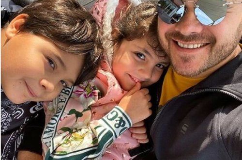 Eminin övladları ilə YENİ FOTOSU