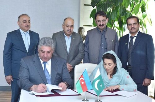 Azərbaycan və Pakistan arasında idman sahəsində Memorandum imzalandı