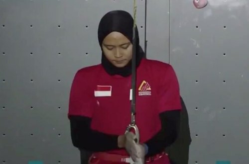 Bu qız sürətilə REKORD qırdı - VİDEO