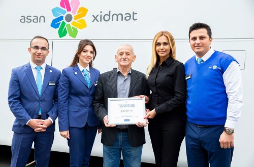 Səyyar ASAN xidmətə 2 milyonuncu müraciət