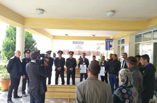 DYP və DANX avtovağzallarda təbliğat işlərini davam etdirir