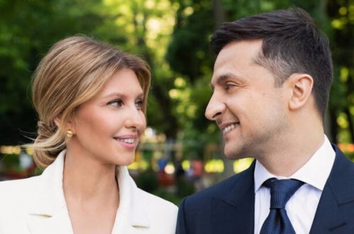 Zelenskinin xanımı Yaponiyadakı tədbirə bu lilabsa getdi - Tənqid atəşinə tutuldu - FOTO