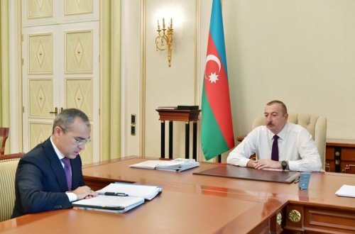 İlham Əliyev Mikayıl Cabbarovu qəbul etdi - YENİLƏNİB + FOTO/VİDEO