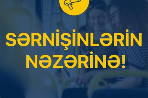 5 və 11 nömrəli marşrutların hərəkət istiqamətləri müvəqqəti dəyişdiriləcək
