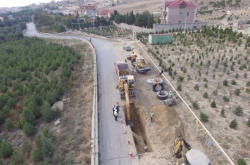 Badamdar qəsəbəsi 3-cü yaşayış massivində yeni layihənin icrasına başlanılıb