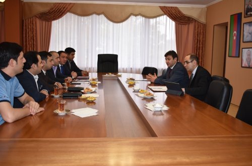 Ölkəmizin Ukraynadakı səfirliyində azərbaycanlı gənclərin bir qrupu ilə görüş keçirilib