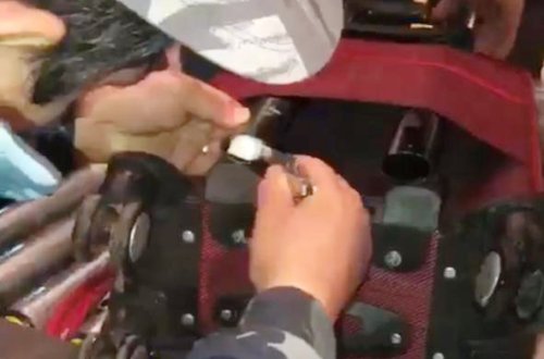 Çantanın tutacaq hissəsində tiryək aşkarlandı