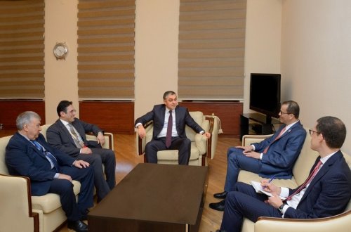 Ramin Quluzadə ilə Kornel Feruta arasında görüş olub