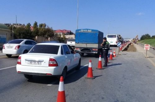 Yol polisindən Bakı-Sumqayıt yolu ilə bağlı açıqlama