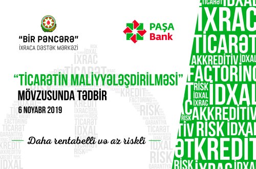 “Ticarətin maliyyələşdirilməsi” mövzusunda tədbir