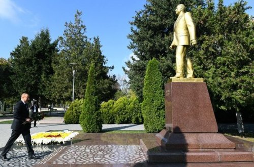 İlham Əliyev Qəbələdə - YENİLƏNİB + FOTO