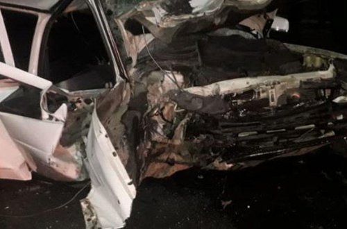 Gəncədə yol qəzasında 2 nəfər ölüb, 1 nəfər xəsat alıb - FOTO