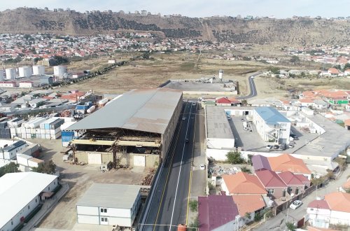 Uzunluğu 8.6 km olan Gülbala Əliyev küçəsi yenidən qurulub