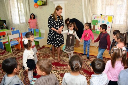 Günərzi qayğı mərkəzlərində uşaqların bacarıqlarının inkişafı üçün də işlər aparılır