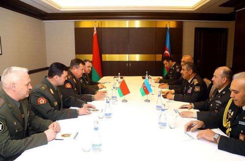 Azərbaycan və Belarus müdafiə nazirlikləri ikitərəfli əməkdaşlıq Planı imzalayıb - FOTO