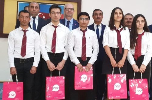 “Nar” Naxçıvanda təqaüd proqramının qaliblərini təbrik etdi!