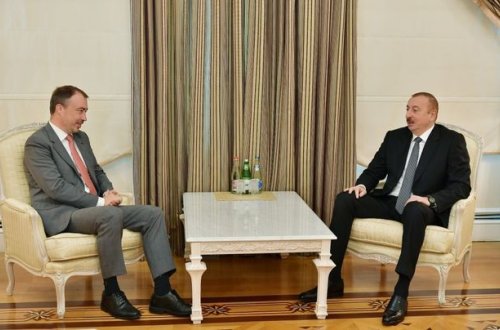 İlham Əliyev Avropa İttifaqının xüsusi nümayəndəsini qəbul etdi