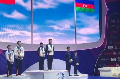Akrobatlarımız Avropa çempionatında medal qazanıb