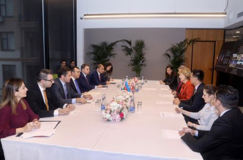 Böyük Britaniyanın Baş nazirinin Azərbaycan üzrə ticarət elçisinin başçılıq etdiyi nümayəndə heyəti ilə görüş olub