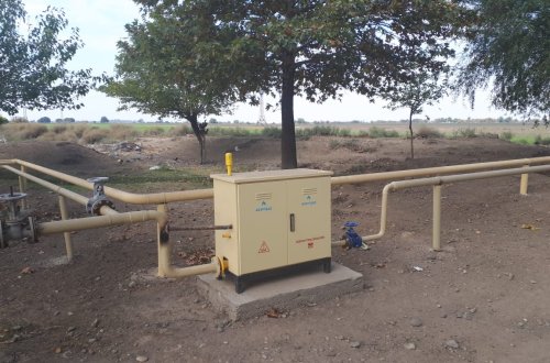 Goranboy rayonunun Qırıqlı kəndinə qaz verildi