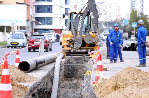 Üç rayonda 50 min abonentin normal qaz təchizatı üçün mövcud kəmər dəyişdirilir