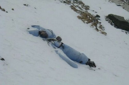 Alpinist öz ölümünü kameraya çəkdi - VİDEO