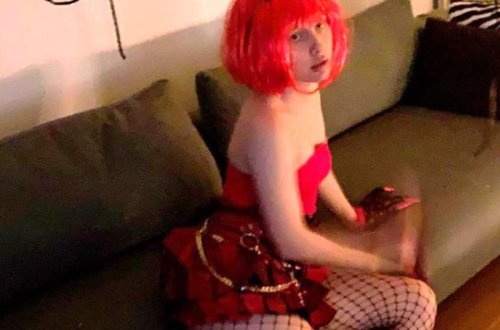 Özünü şeytana oxşadan Aleyna qısa ətəyi ilə gündəmdə - FOTO