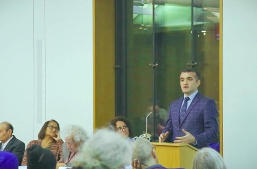 Hüquq müdafiəçisi Londonda Qarabağ münaqişəsindən danışıb