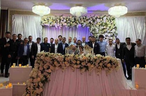 Millimizin futbolçusu evləndi - FOTO