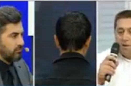 Yeniyetməni diz çökdürən kişi efirə çıxdı: Dəhşətli səbəb açıqladı - VİDEO