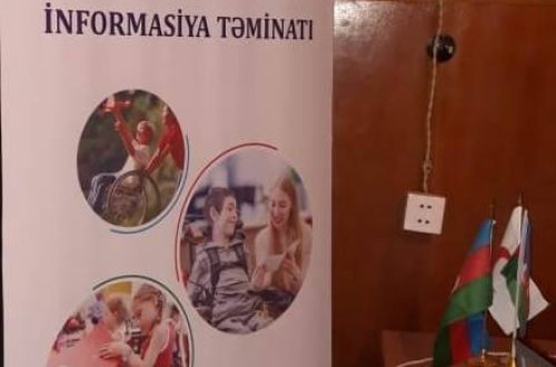 Şirvanda sağlamlıq imkanları məhdud uşaqlarla bağlı layihə icra olunur