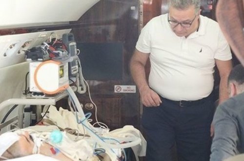По личной инициативе Мехрибан Алиевой Октай Гюлалыев отправлен в Турцию. Жена и врач о его состоянии - ВИДЕО