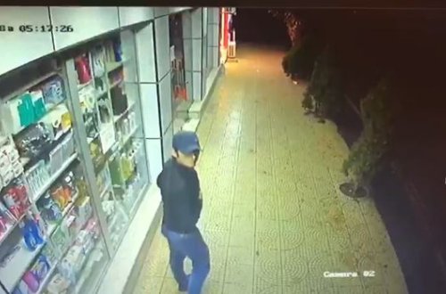 Bakıda marketi qarət edənlərin görüntüləri kameraya düşdü - FOTO/VİDEO