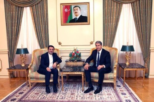 Vilayət Eyvazov İranın Azərbaycandakı səfirini qəbul etdi
