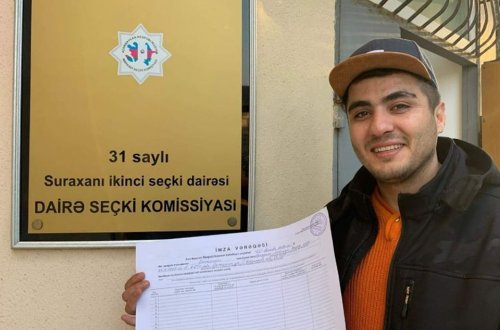 Bloqqer Mehman Hüseynov bələdiyyə sədri olmaq istəyir: Namizədliyini verdi