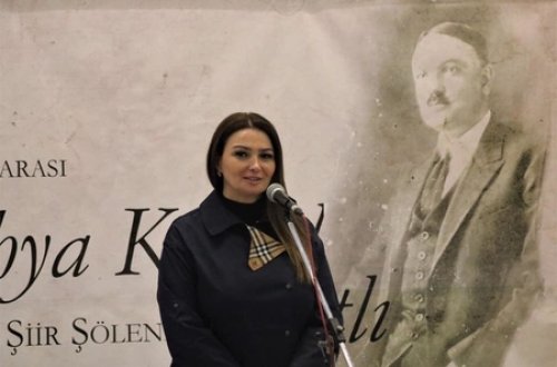 Qənirə Paşayeva Şimali Makedoniyada Qarabağ həqiqətləri ilə bağlı çıxış edib