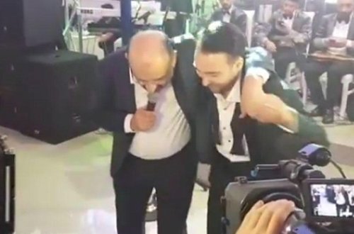 Eyyub Yaqubov bəylə rəqsi ilə diqqət çəkdi - VİDEO
