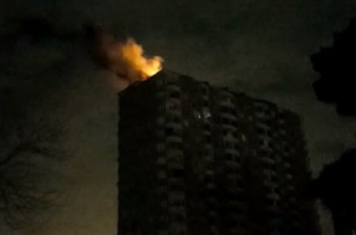 В Баку в многоэтажном доме произошел пожар, 10 человек отравились от дыма – ФОТО