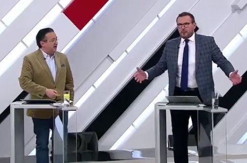 Ukraynalı ekspert efirdə amerikalını “nokauta saldı” - VİDEO