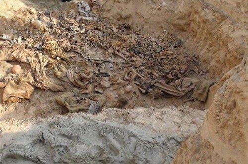 Под зданием школы обнаружили 145 могил