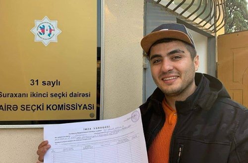 Mehmanın da namizədliyi qeydə alındı (FOTO)