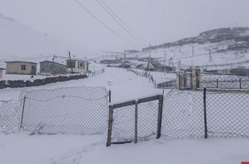 Высота снежного покрова в северном регионе достигла 22 см