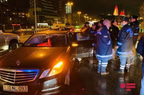 Жуткое ДТП в центре Баку, есть жертвы - ФОТО
