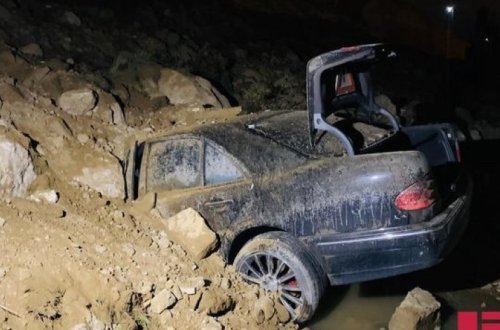 В Баку сошел оползень - ФОТО/ВИДЕО