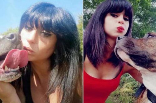 Köpəyini gəzdirən qadının dəhşətli ölümü - FOTOLAR