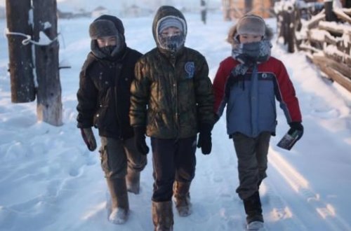 Yakutiyada havanın temperaturu mənfi 52 dərəcəyə çatdı